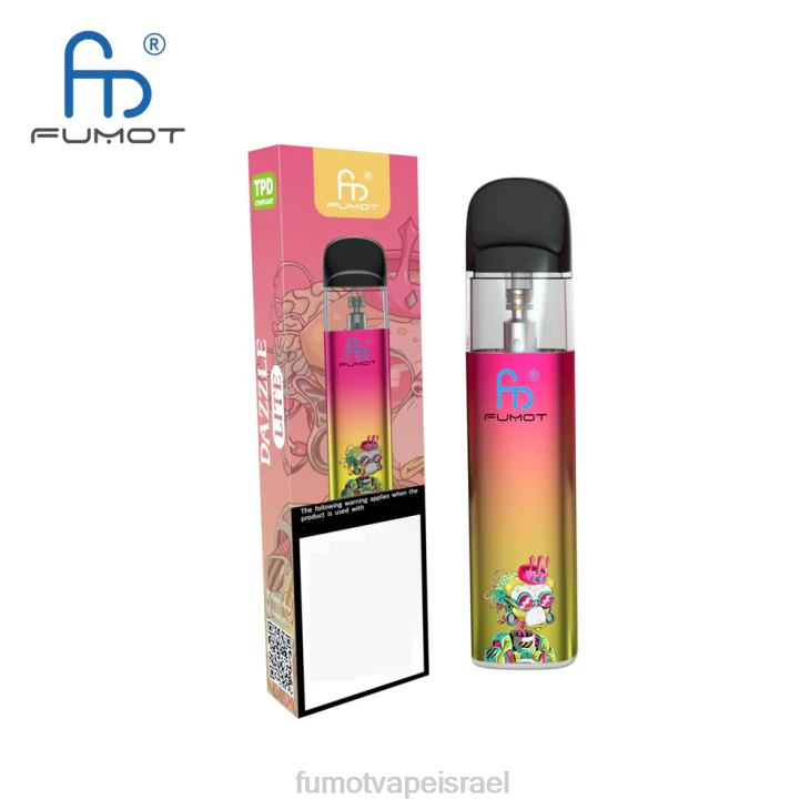 Fumot Vape Israel | ירוק-סגול 06D6551 ערכת vape ריקה תואמת tpd (חתיכה אחת) Fumot Dazzle Lite