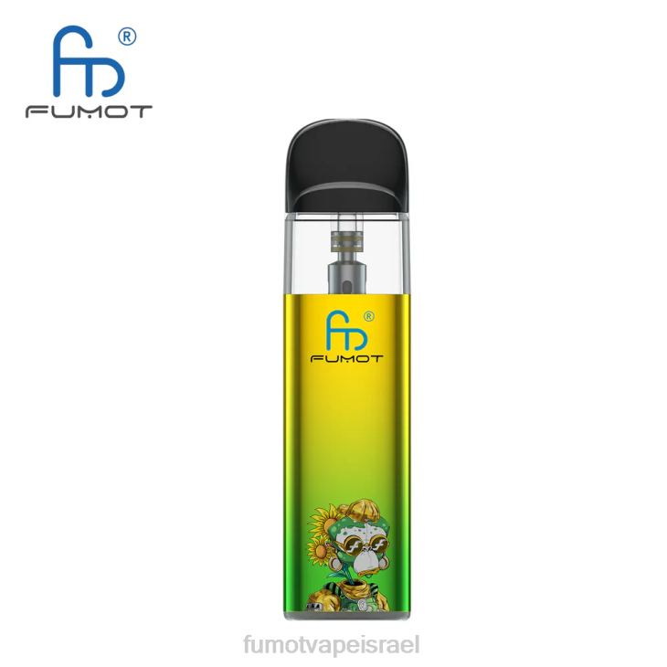 Fumot Vape Israel | ירוק-סגול 06D6551 ערכת vape ריקה תואמת tpd (חתיכה אחת) Fumot Dazzle Lite