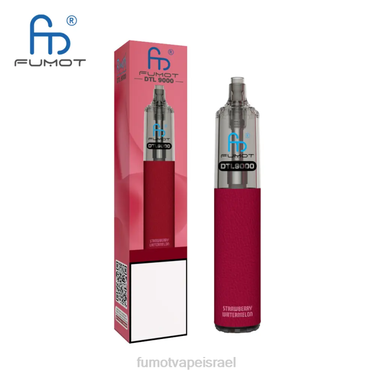 Fumot Disposable Vape | אבטיח תות 06D6368 עט חד פעמי 9000- 18 מ