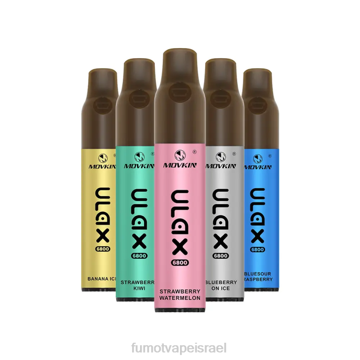 Fumot Vape Flavours | מילקשייק בננה 06D6317 6800 אדי חד פעמי, סליל קרמי - 8 מ"ל (1 חתיכה) Fumot Movkin Ulax